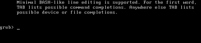 AnyBackup-Linux 7.0 版本操作系统执行恢复后，系统进入 grub 模式