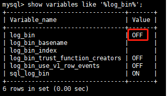 AnyBackup-Linux 环境下 MySQL 定时备份任务失败，显示错误信息：Binlog日志模式不为ROW或者未开启Binlog日志
