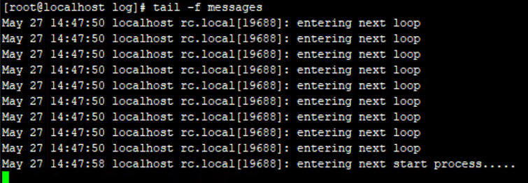 AnyShare-message文件出现大量 entering next loop 日志